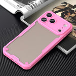 Custodia per telefono Armor Glaze PC Hybrid TPU, For iPhone 17 Pro Max, For iPhone 17 Pro, For iPhone 17, For iPhone Air