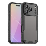 Custodia per telefono Armor Glaze PC Hybrid TPU, For iPhone 17 Pro Max, For iPhone 17 Pro, For iPhone 17, For iPhone Air