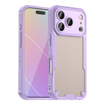 Custodia per telefono Armor Glaze PC Hybrid TPU, For iPhone 17 Pro Max, For iPhone 17 Pro, For iPhone 17, For iPhone Air