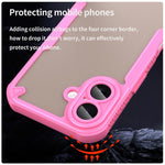 Custodia per telefono Armor Glaze PC Hybrid TPU, For iPhone 18, For iPhone 18 Pro, For iPhone 18 Pro Max, For iPhone 17e / 16e