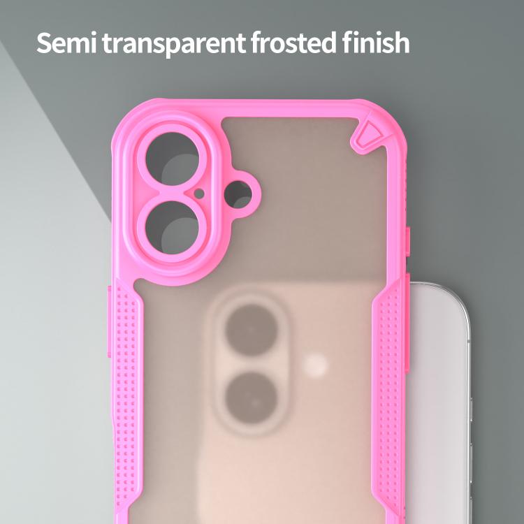 Custodia per telefono Armor Glaze PC Hybrid TPU, For iPhone 18, For iPhone 18 Pro, For iPhone 18 Pro Max, For iPhone 17e / 16e