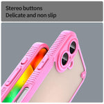 Custodia per telefono Armor Glaze PC Hybrid TPU, For iPhone 18, For iPhone 18 Pro, For iPhone 18 Pro Max, For iPhone 17e / 16e