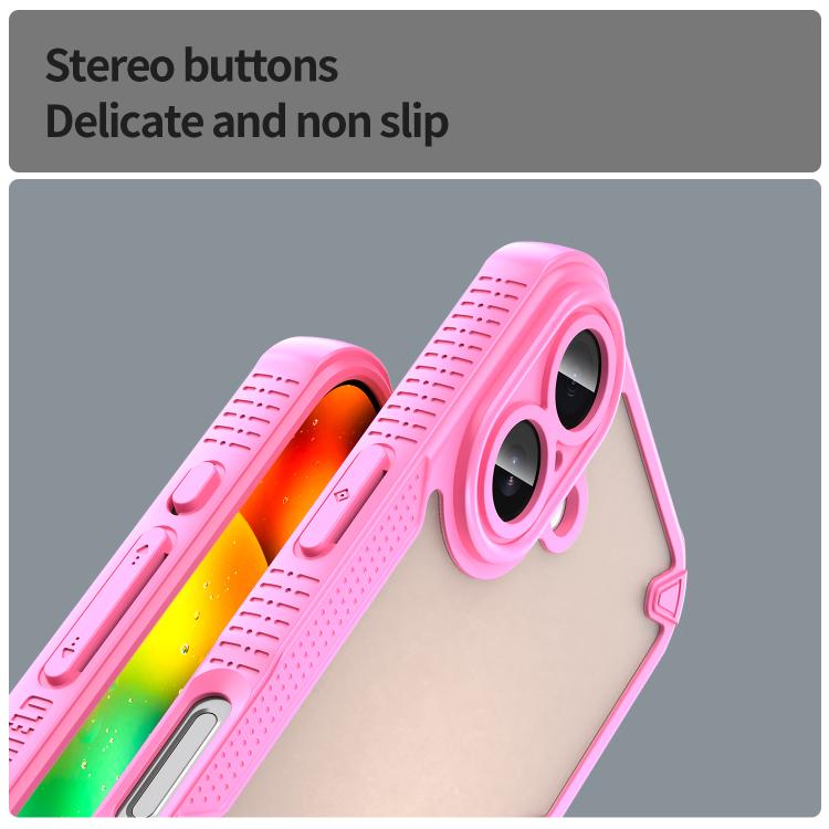 Custodia per telefono Armor Glaze PC Hybrid TPU, For iPhone 18, For iPhone 18 Pro, For iPhone 18 Pro Max, For iPhone 17e / 16e