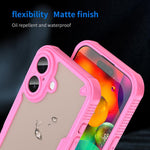Custodia per telefono Armor Glaze PC Hybrid TPU, For iPhone 18, For iPhone 18 Pro, For iPhone 18 Pro Max, For iPhone 17e / 16e