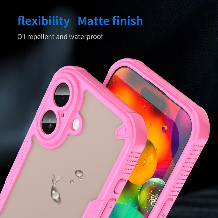 Custodia per telefono Armor Glaze PC Hybrid TPU, For iPhone 18, For iPhone 18 Pro, For iPhone 18 Pro Max, For iPhone 17e / 16e