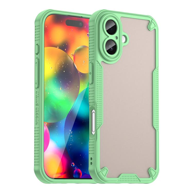 Custodia per telefono Armor Glaze PC Hybrid TPU, For iPhone 18, For iPhone 18 Pro, For iPhone 18 Pro Max, For iPhone 17e / 16e