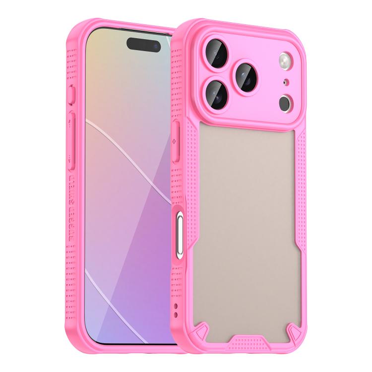 Custodia per telefono Armor Glaze PC Hybrid TPU, For iPhone 18, For iPhone 18 Pro, For iPhone 18 Pro Max, For iPhone 17e / 16e