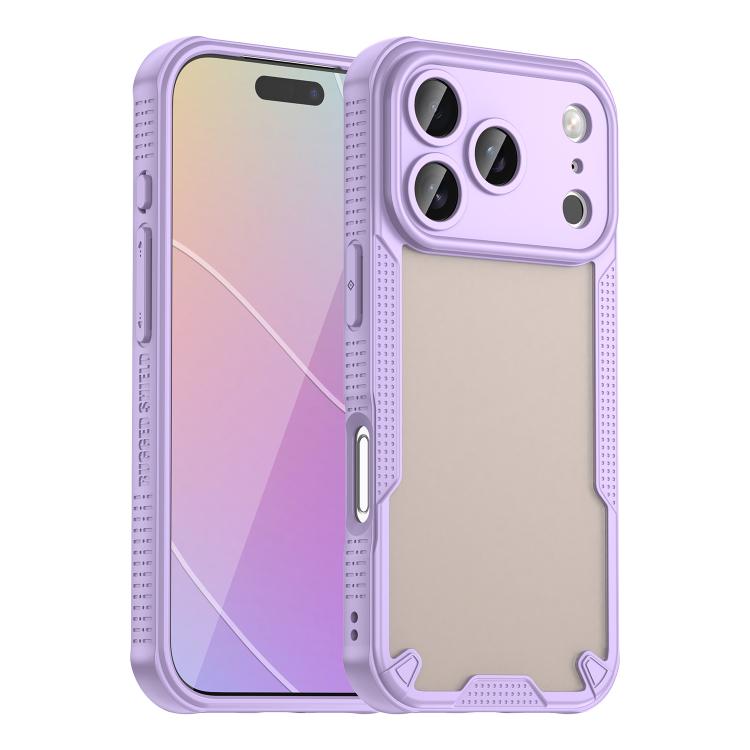 Custodia per telefono Armor Glaze PC Hybrid TPU, For iPhone 18, For iPhone 18 Pro, For iPhone 18 Pro Max, For iPhone 17e / 16e