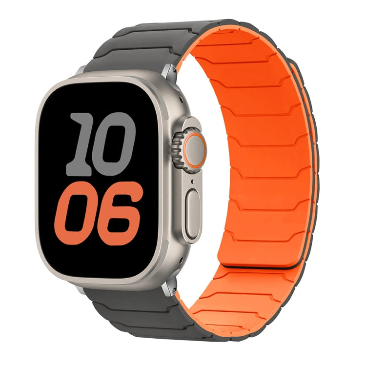 Cinturino magnetico in silicone, For Apple Watch 46mm / 49mm / 45mm / 44mm, For Apple Watch 42mm / 41mm / 40mm / 38mm