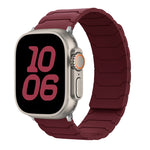Cinturino magnetico in silicone, For Apple Watch 46mm / 49mm / 45mm / 44mm, For Apple Watch 42mm / 41mm / 40mm / 38mm