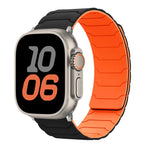 Cinturino magnetico in silicone, For Apple Watch 46mm / 49mm / 45mm / 44mm, For Apple Watch 42mm / 41mm / 40mm / 38mm