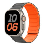 Cinturino magnetico in silicone, For Apple Watch 46mm / 49mm / 45mm / 44mm, For Apple Watch 42mm / 41mm / 40mm / 38mm