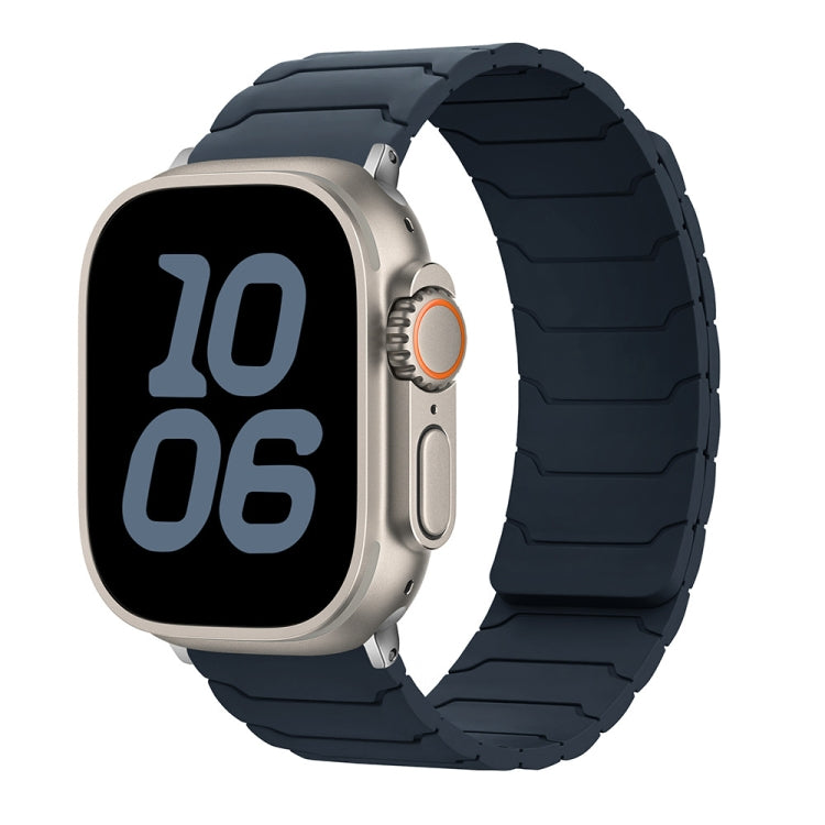Cinturino magnetico in silicone, For Apple Watch 46mm / 49mm / 45mm / 44mm, For Apple Watch 42mm / 41mm / 40mm / 38mm