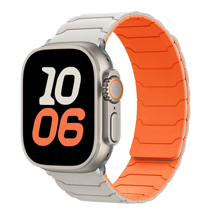 Cinturino magnetico in silicone, For Apple Watch 46mm / 49mm / 45mm / 44mm, For Apple Watch 42mm / 41mm / 40mm / 38mm