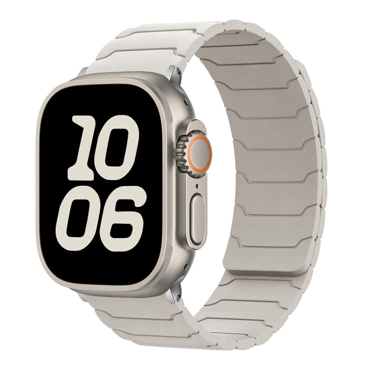Cinturino magnetico in silicone, For Apple Watch 46mm / 49mm / 45mm / 44mm, For Apple Watch 42mm / 41mm / 40mm / 38mm