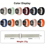 Cinturino magnetico in silicone, For Apple Watch 46mm / 49mm / 45mm / 44mm, For Apple Watch 42mm / 41mm / 40mm / 38mm