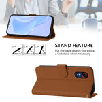 Custodia per telefono in pelle tinta unita effetto pelle con cordino, For Samsung Galaxy XCover 5