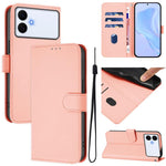 Custodia per telefono in pelle tinta unita effetto pelle con cordino, For Samsung Galaxy S26 Edge 5G