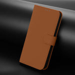 Custodia per telefono in pelle tinta unita effetto pelle con cordino, For Samsung Galaxy S26 Ultra 5G