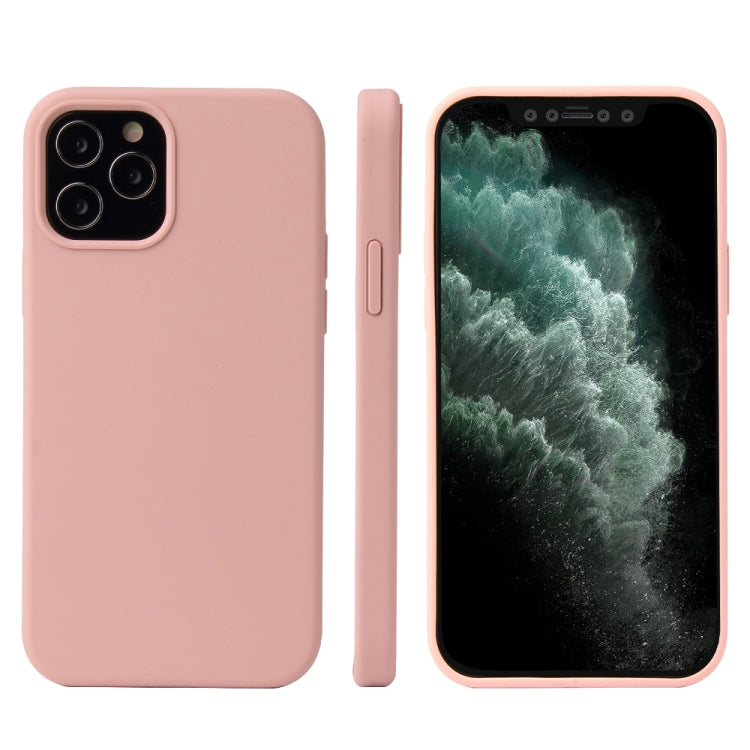 Custodia silicone liquido per iPhone 12 Pro Max