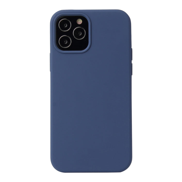 Custodia silicone liquido per iPhone 12 Pro Max
