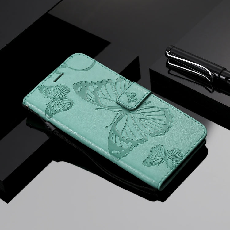 Custodia portafoglio in pelle con farfalla 3D per Motorola Moto E