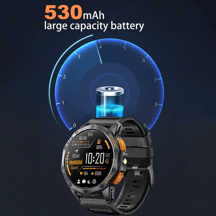 LEMFO K67 1.43 pollici AMOLED Screen GPS Sport Smart Watch, Supporto Chiamata Bluetooth / Monitoraggio Salute