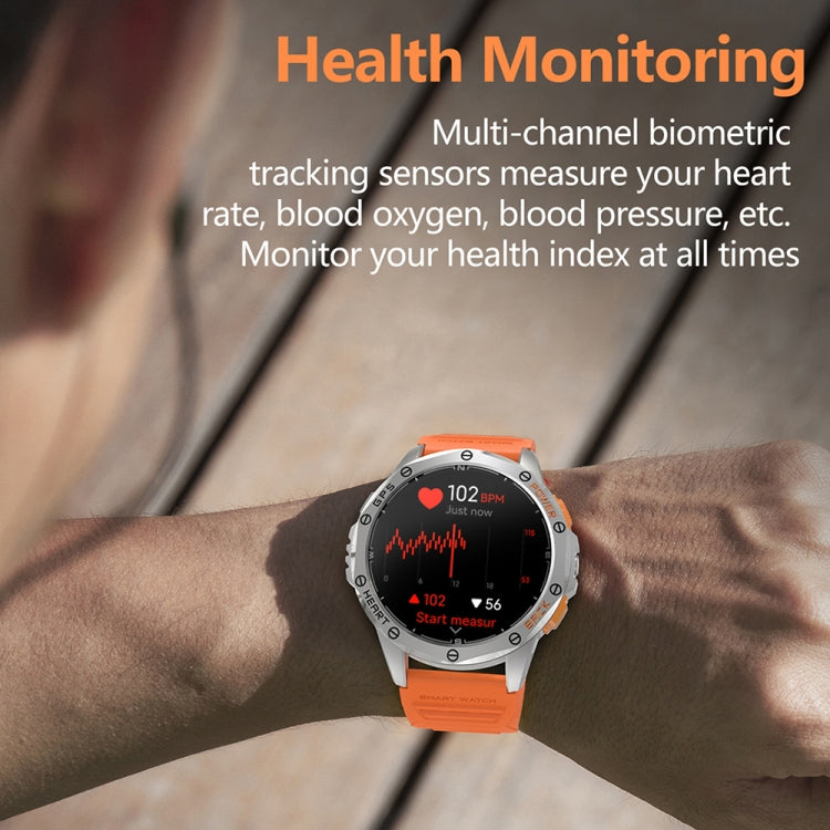 LEMFO K67 1.43 pollici AMOLED Screen GPS Sport Smart Watch, Supporto Chiamata Bluetooth / Monitoraggio Salute