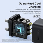 Baseus Caricabatterie rapido 65W USB-C con cavo Type-C 1m