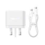 Baseus Caricabatterie rapido 65W USB-C con cavo Type-C 1m