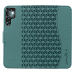 Custodia per telefono in pelle con fibbia a diamante e cordino, For Samsung Galaxy S24 Ultra 5G