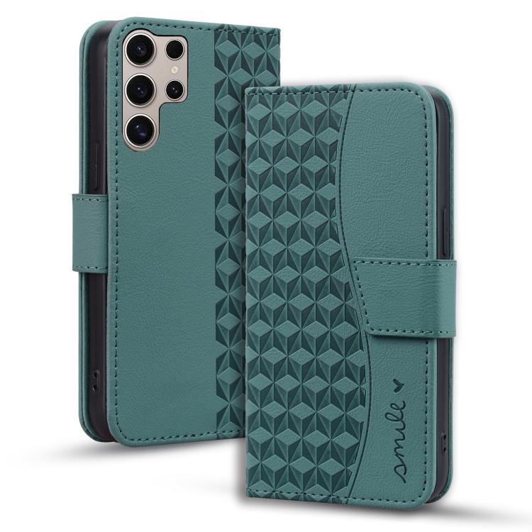 Custodia per telefono in pelle con fibbia a diamante e cordino, For Samsung Galaxy S25 / S24 5G, For Samsung Galaxy S25+ / S24+ 5G, For Samsung Galaxy S25 Ultra 5G, For Samsung Galaxy S24 FE 5G