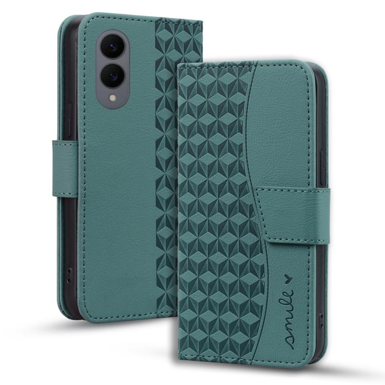Custodia per telefono in pelle con fibbia a diamante e cordino, For Samsung Galaxy S26+ 5G, For Samsung Galaxy S26 Ultra 5G, For Samsung Galaxy S26 5G, For Samsung Galaxy S25 Edge 5G