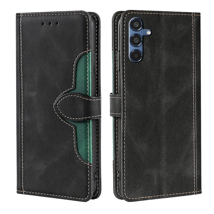 Custodia per telefono in pelle con fibbia magnetica Skin Feel, For Galaxy A57 5G, For Galaxy A37 5G, For Samsung Galaxy A17 5G, For Samsung Galaxy F06 5G, For Samsung Galaxy M35 5G, For Samsung Galaxy Xcover 7 Pro 5G