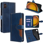 Custodia per telefono in pelle con fibbia magnetica Skin Feel, For Galaxy A57 5G, For Galaxy A37 5G, For Samsung Galaxy A17 5G, For Samsung Galaxy F06 5G, For Samsung Galaxy M35 5G, For Samsung Galaxy Xcover 7 Pro 5G