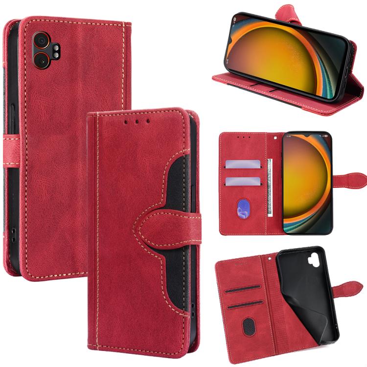 Custodia per telefono in pelle con fibbia magnetica Skin Feel, For Galaxy A57 5G, For Galaxy A37 5G, For Samsung Galaxy A17 5G, For Samsung Galaxy F06 5G, For Samsung Galaxy M35 5G, For Samsung Galaxy Xcover 7 Pro 5G