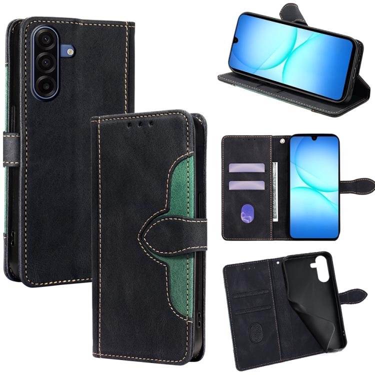Custodia per telefono in pelle con fibbia magnetica Skin Feel, For Galaxy A57 5G, For Galaxy A37 5G, For Samsung Galaxy A17 5G, For Samsung Galaxy F06 5G, For Samsung Galaxy M35 5G, For Samsung Galaxy Xcover 7 Pro 5G
