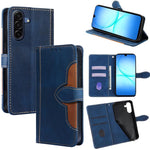 Custodia per telefono in pelle con fibbia magnetica Skin Feel, For Galaxy A57 5G, For Galaxy A37 5G, For Samsung Galaxy A17 5G, For Samsung Galaxy F06 5G, For Samsung Galaxy M35 5G, For Samsung Galaxy Xcover 7 Pro 5G