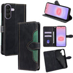 Custodia per telefono in pelle con fibbia magnetica Skin Feel, For Galaxy A57 5G, For Galaxy A37 5G, For Samsung Galaxy A17 5G, For Samsung Galaxy F06 5G, For Samsung Galaxy M35 5G, For Samsung Galaxy Xcover 7 Pro 5G