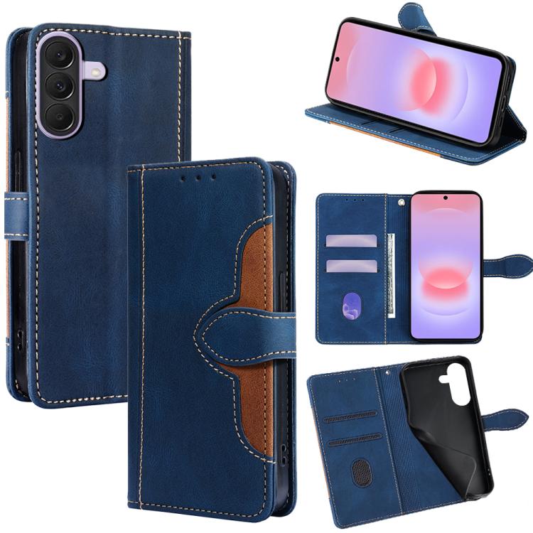 Custodia per telefono in pelle con fibbia magnetica Skin Feel, For Galaxy A57 5G, For Galaxy A37 5G, For Samsung Galaxy A17 5G, For Samsung Galaxy F06 5G, For Samsung Galaxy M35 5G, For Samsung Galaxy Xcover 7 Pro 5G