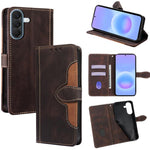 Custodia per telefono in pelle con fibbia magnetica Skin Feel, For Galaxy A57 5G, For Galaxy A37 5G, For Samsung Galaxy A17 5G, For Samsung Galaxy F06 5G, For Samsung Galaxy M35 5G, For Samsung Galaxy Xcover 7 Pro 5G