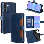 Custodia per telefono in pelle con fibbia magnetica Skin Feel, For Galaxy A57 5G, For Galaxy A37 5G, For Samsung Galaxy A17 5G, For Samsung Galaxy F06 5G, For Samsung Galaxy M35 5G, For Samsung Galaxy Xcover 7 Pro 5G