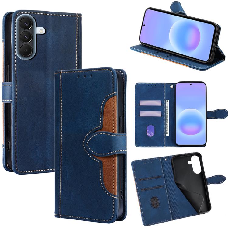 Custodia per telefono in pelle con fibbia magnetica Skin Feel, For Galaxy A57 5G, For Galaxy A37 5G, For Samsung Galaxy A17 5G, For Samsung Galaxy F06 5G, For Samsung Galaxy M35 5G, For Samsung Galaxy Xcover 7 Pro 5G