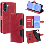 Custodia per telefono in pelle con fibbia magnetica Skin Feel, For Galaxy A57 5G, For Galaxy A37 5G, For Samsung Galaxy A17 5G, For Samsung Galaxy F06 5G, For Samsung Galaxy M35 5G, For Samsung Galaxy Xcover 7 Pro 5G