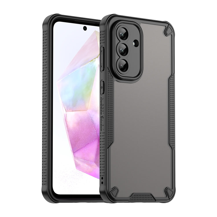 Custodia per telefono Armor Glaze PC Hybrid TPU, For Samsung Galaxy A36 5G, For Samsung Galaxy A16 4G, For Samsung Galaxy A16 5G, For Samsung Galaxy A06 4G