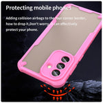 Custodia per telefono Armor Glaze PC Hybrid TPU, For Samsung Galaxy A57 5G, For Samsung Galaxy A37 5G, For Samsung Galaxy A56 5G, For Samsung Galaxy A26 5G