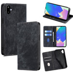 Custodia per telefono in pelle magnetica con spazzola antifurto RFID, For Galaxy A57 5G, For Galaxy A37 5G, For Samsung Galaxy A17 5G, For Samsung Galaxy F06 5G