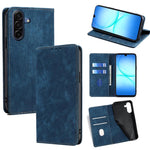 Custodia per telefono in pelle magnetica con spazzola antifurto RFID, For Galaxy A57 5G, For Galaxy A37 5G, For Samsung Galaxy A17 5G, For Samsung Galaxy F06 5G