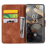 Custodia per telefono in pelle di vitello con stampa mandala a doppia piega, For Samsung Galaxy S24 Ultra 5G, For Samsung Galaxy S23 FE 5G, For Samsung Galaxy S23 Ultra 5G, For Samsung Galaxy S23+ 5G