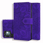 Custodia per telefono in pelle di vitello con stampa mandala a doppia piega, For Samsung Galaxy S24 Ultra 5G, For Samsung Galaxy S23 FE 5G, For Samsung Galaxy S23 Ultra 5G, For Samsung Galaxy S23+ 5G